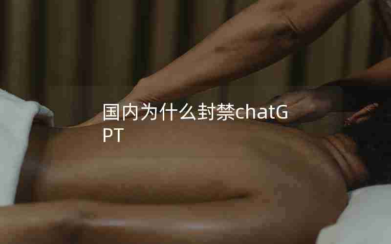 国内为什么封禁chatGPT