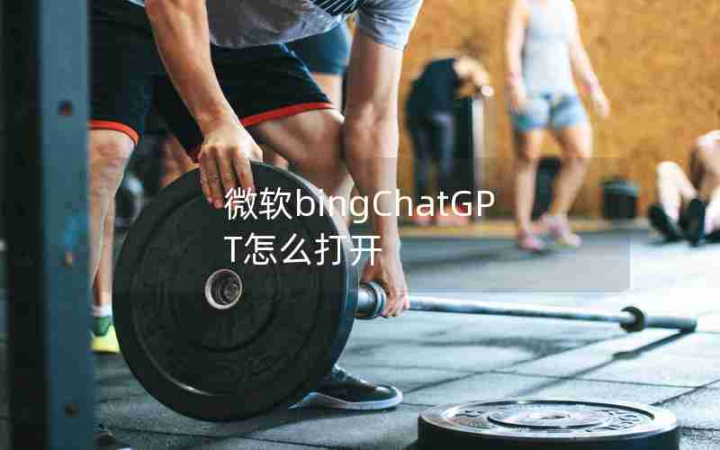 微软bingChatGPT怎么打开 微软bingChatGPT怎么打开