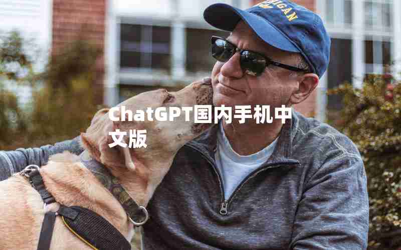 ChatGPT国内手机中文版 ChatGPT国内手机中文版
