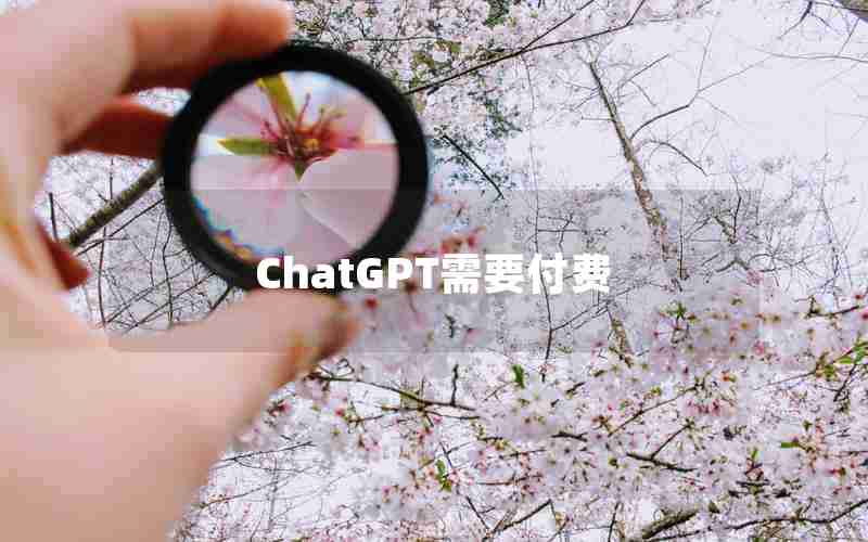 ChatGPT需要付费