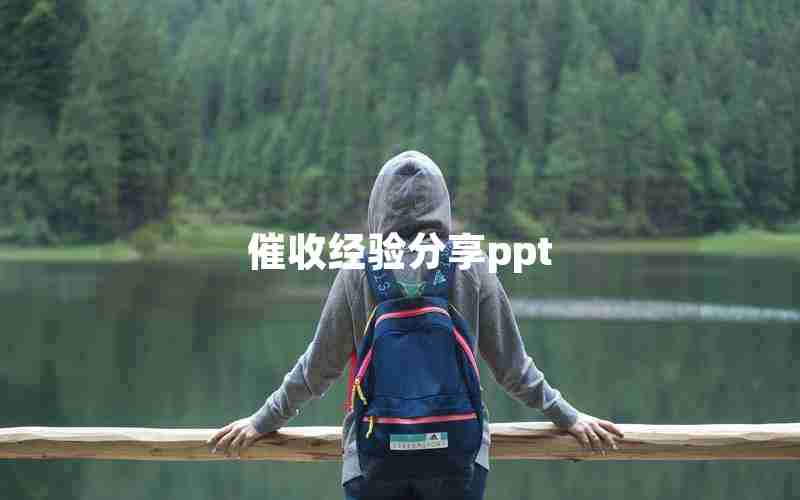 催收经验分享ppt 催收经验分享ppt