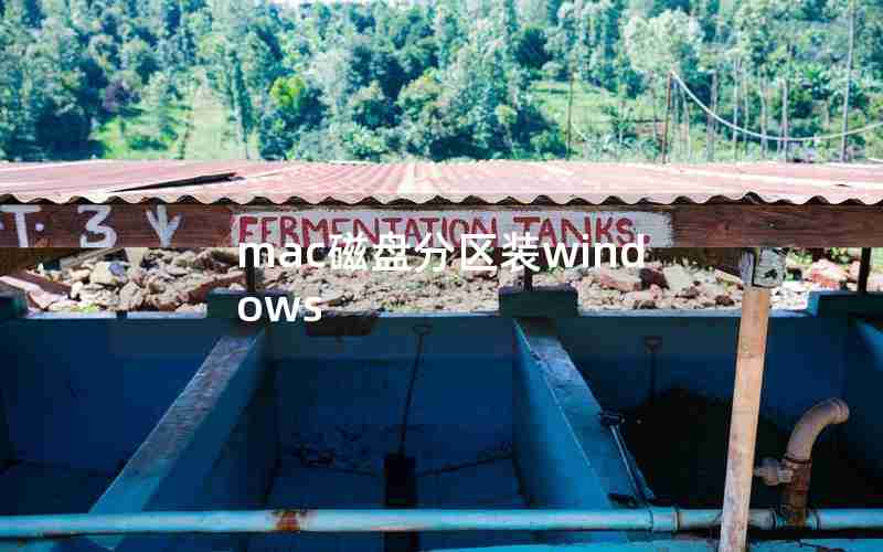 mac磁盘分区装windows mac磁盘分区装windows