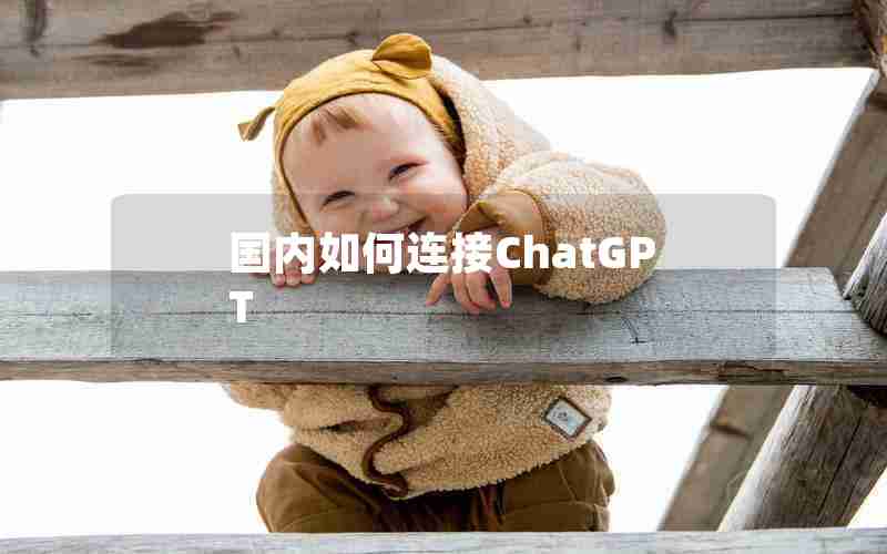 国内如何连接ChatGPT