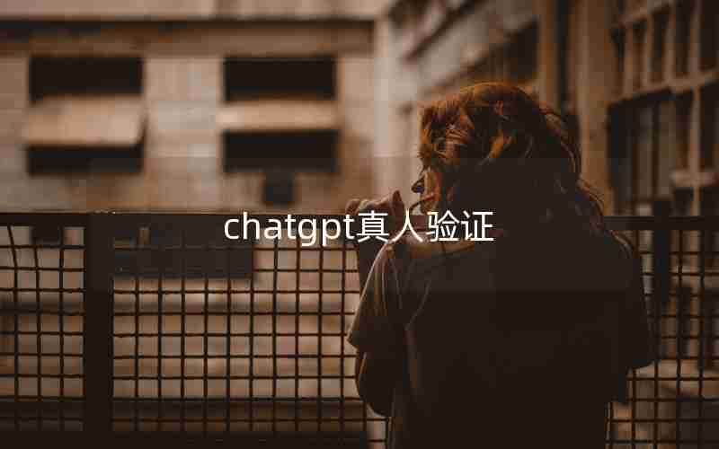 chatgpt真人验证 chatgpt真人验证
