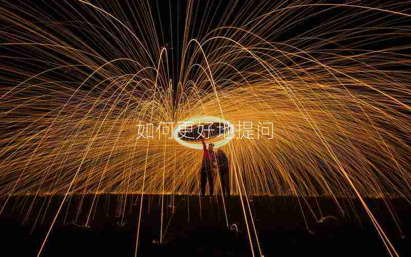 如何更好地提问
