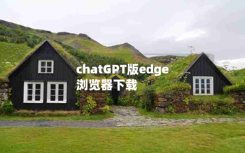 chatGPT版edge浏览器下载 chatGPT版edge浏览器下载