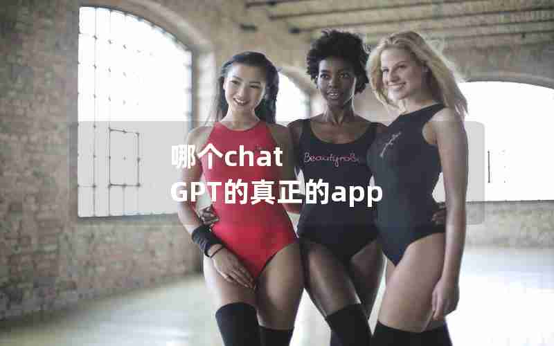 哪个chat GPT的真正的app