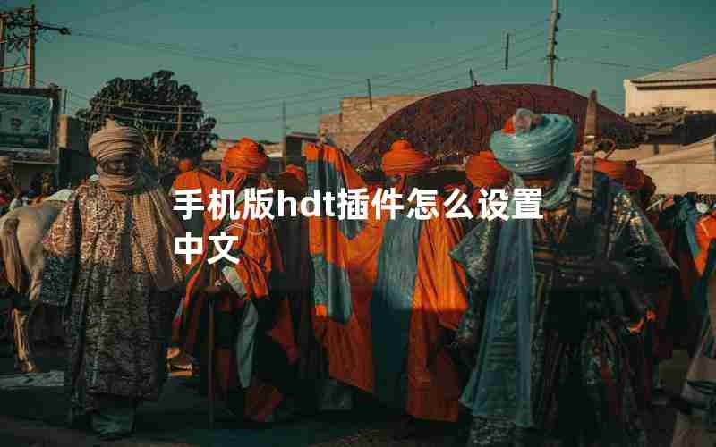 手机版hdt插件怎么设置中文 手机版hdt插件怎么设置中文