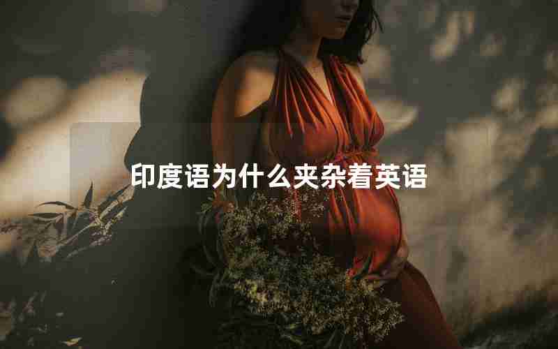 印度语为什么夹杂着英语 印度语为什么夹杂着英语