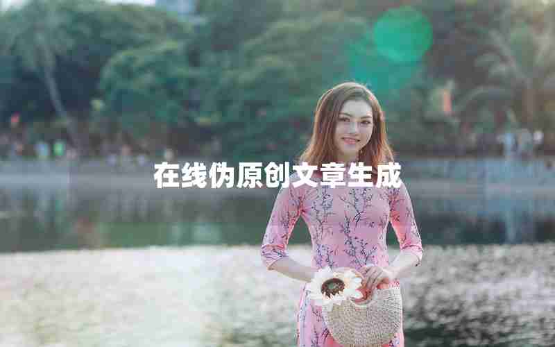 在线伪原创文章生成 在线伪原创文章生成