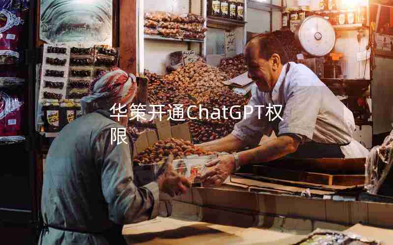 华策开通ChatGPT权限