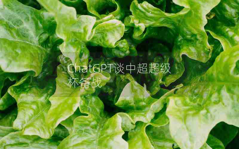 ChatGPT谈中超超级杯备战