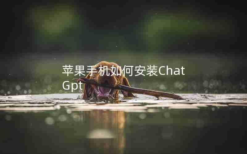 苹果手机如何安装ChatGpt 苹果手机如何安装ChatGpt
