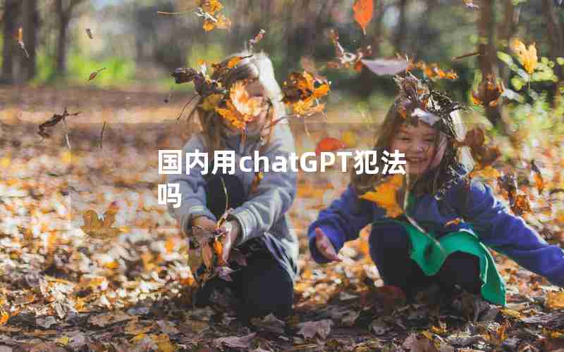 国内用chatGPT犯法吗 国内用chatGPT犯法吗