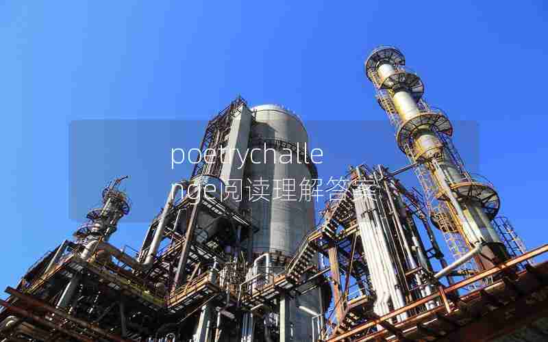 poetrychallenge阅读理解答案