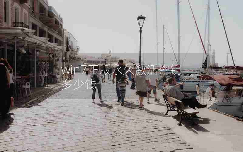 win7正版永久激活密钥多少钱