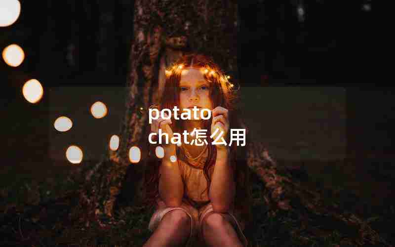 potato chat怎么用 potato chat怎么用