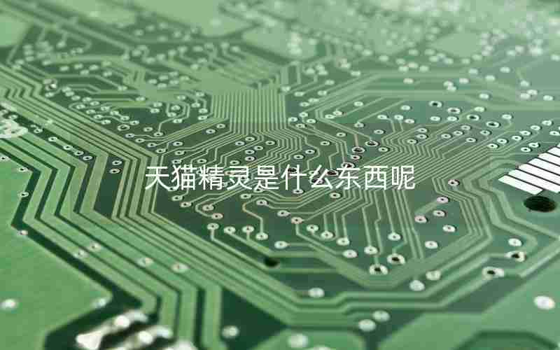 天猫精灵是什么东西呢 天猫精灵是什么东西呢