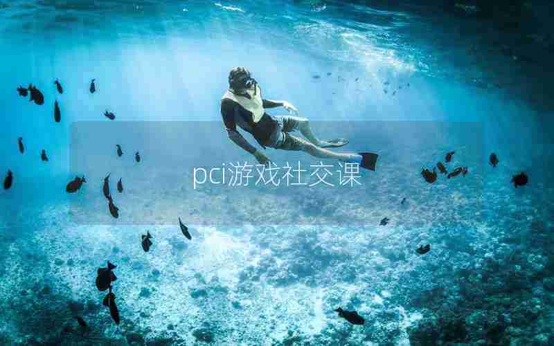 pci游戏社交课 pci游戏社交课