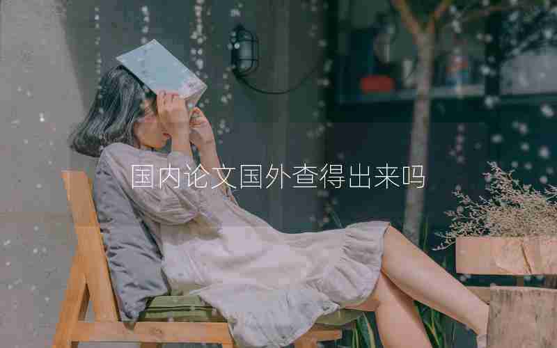 国内论文国外查得出来吗