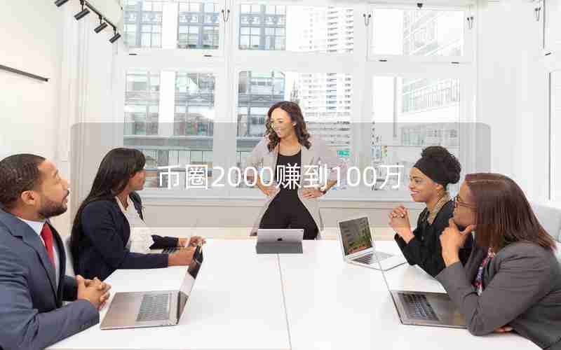 币圈2000赚到100万 币圈2000赚到100万