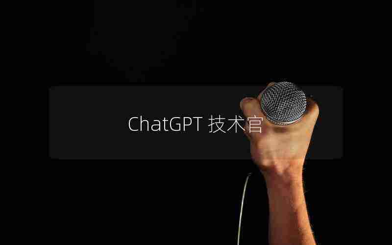 ChatGPT 技术官 ChatGPT 技术官