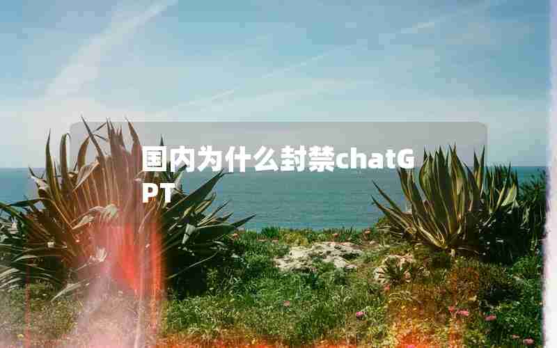 国内为什么封禁chatGPT 国内为什么封禁chatGPT