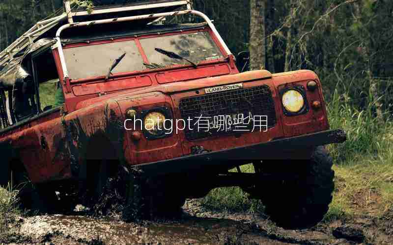 chatgpt有哪些用 chatgpt有哪些用