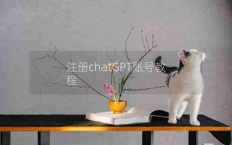 注册chatGPT账号教程