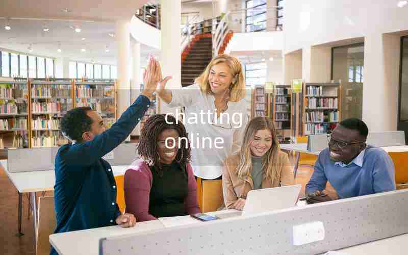 chatting online