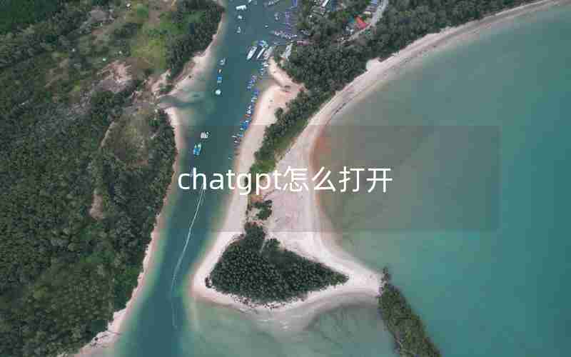 chatgpt怎么打开