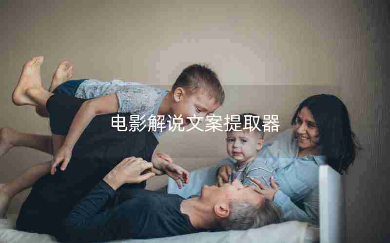 电影解说文案提取器