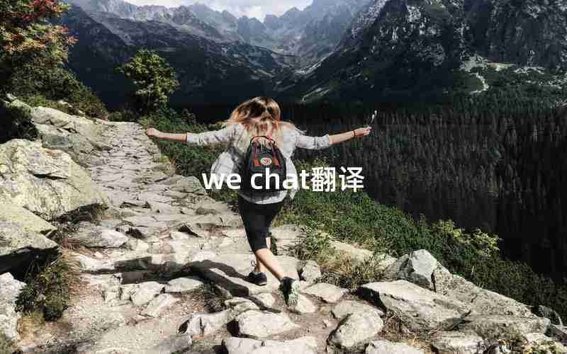 we chat翻译 we chat翻译