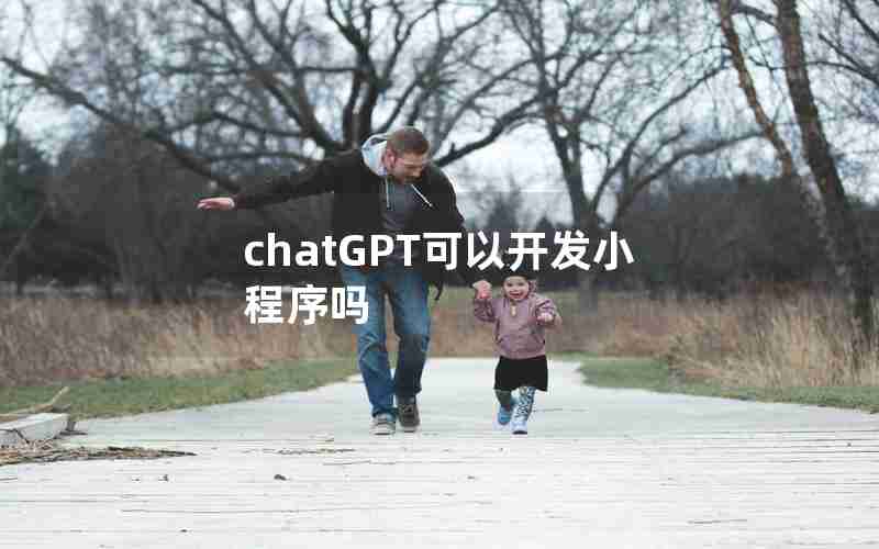chatGPT可以开发小程序吗 chatGPT可以开发小程序吗