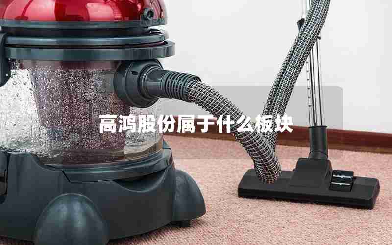 高鸿股份属于什么板块