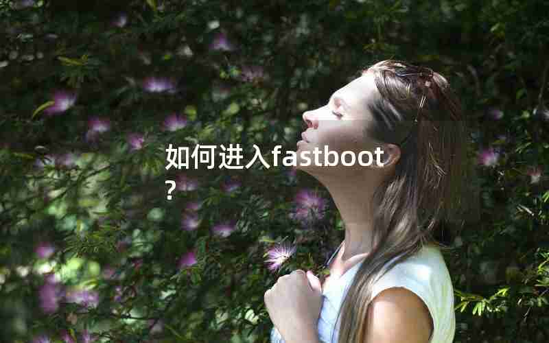 如何进入fastboot?