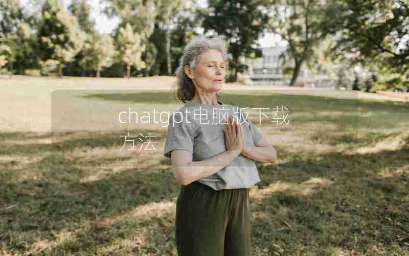 chatgpt电脑版下载方法