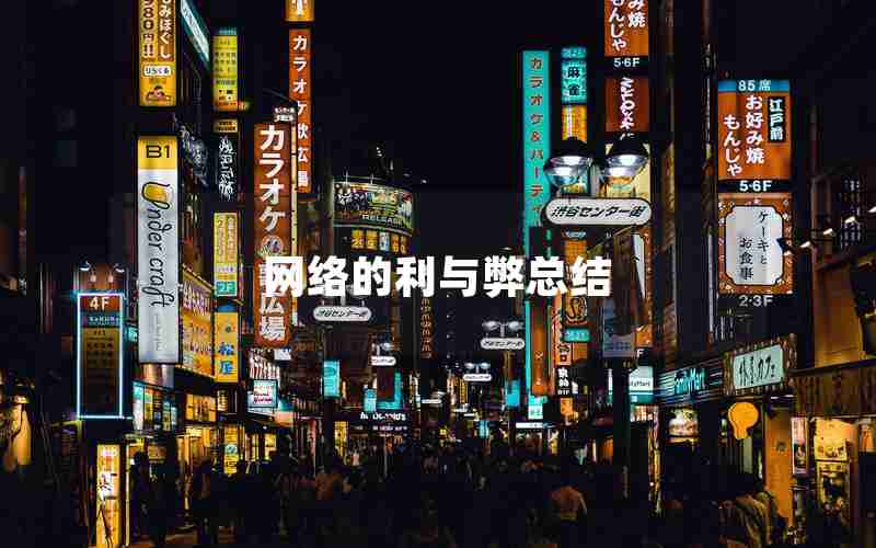 网络的利与弊总结