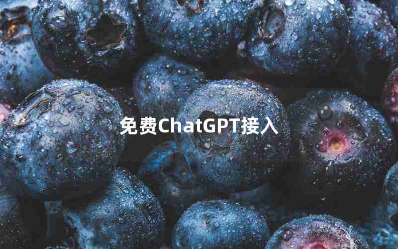 免费ChatGPT接入 免费ChatGPT接入