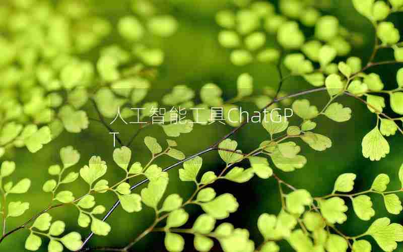 人工智能工具ChatGPT